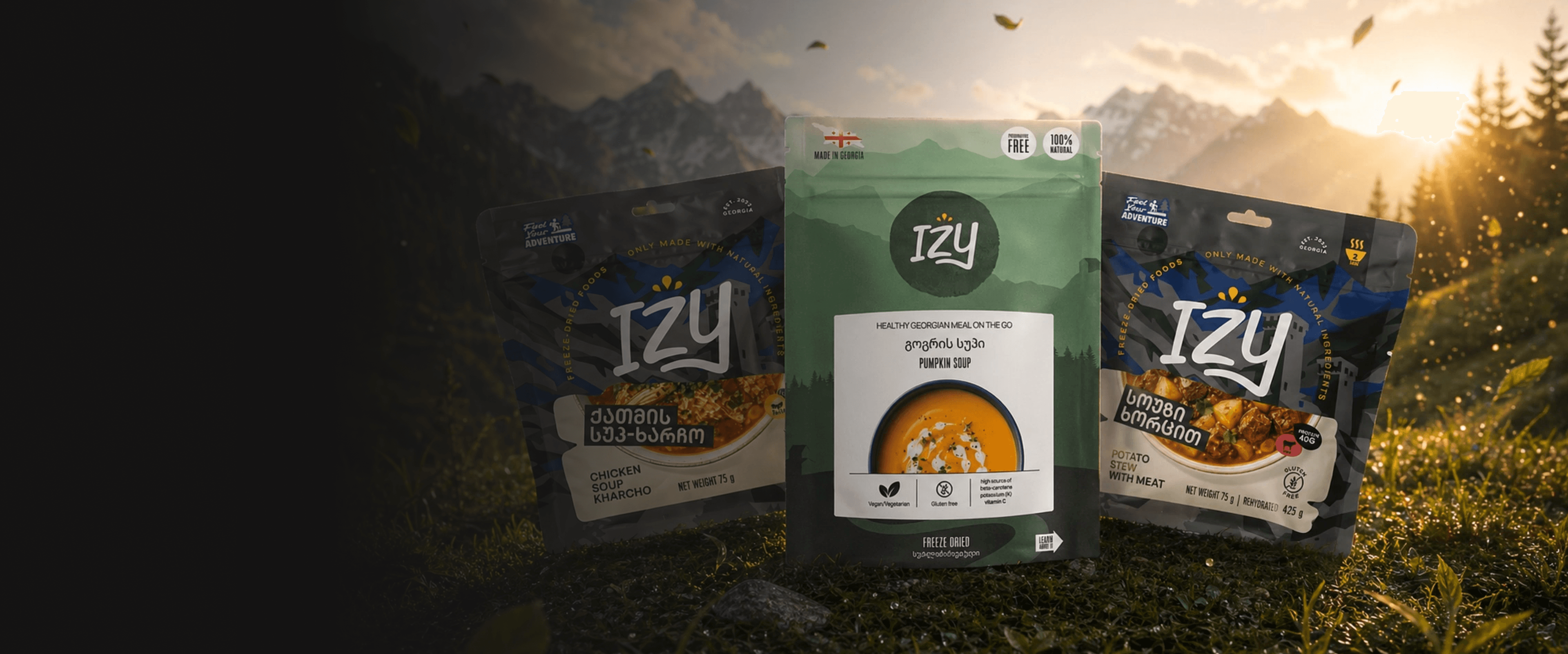 IZY freeze-dried foods